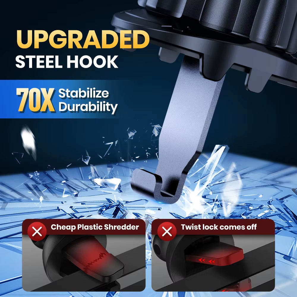 TOPK Magnetic Car Phone Holder Air Vent Car Phone Stand for Magsafe Iphone 15 14 13 Promax Xiaomi Samsung Strong Magnet Holder