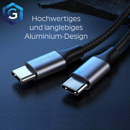 USB C Auf USB C Ladekabel 1M 2M 3M Kabel 60W Schnellladekabel