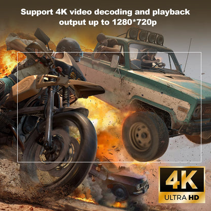 4K Projector Wifi6 BT5.4 Auto Focus Correction Smart Android11 720P Home Theater Pocket Outdoor Beamer for 1080P Movie